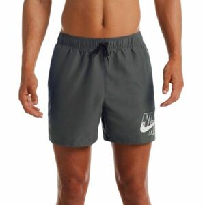 Pánské plavky NIKE SWIM-LOGO LAP 5 inch -IRON GREY obraz