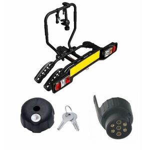 Peruzzo SIENA 2 kola nosič na tažné zařízení + 1x zámek nosiče + adaptér el. přípojky obraz