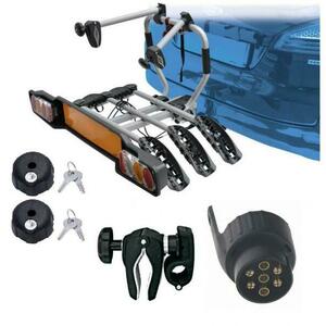 Peruzzo SIENA 3 kola nosič na tažné zařízení + 2x zámek nosiče + držák 1.kola + adaptér el. přípojky obraz