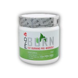 PhD Nutrition Burn Pre-Workout 200g - Sour apple obraz