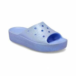 Dámské šlapky (plážová obuv) CROCS-Classic Platform Glitter Slide W moon jelly obraz