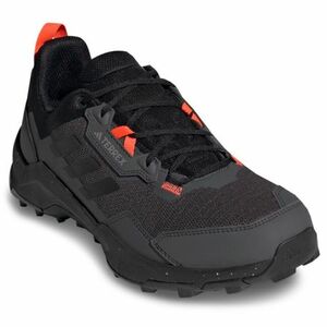 Pánská nízká turistická obuv ADIDAS-Terrex AX4 grey six/solar red/carbon obraz