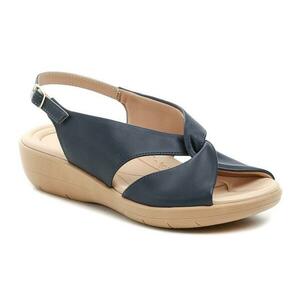 Piccadilly 239015-23 navy dámské nadměrné sandály šíře H - EU 44 obraz