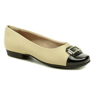 Piccadilly 250180-1 béžová s černou dámské baleríny - EU 36 obraz