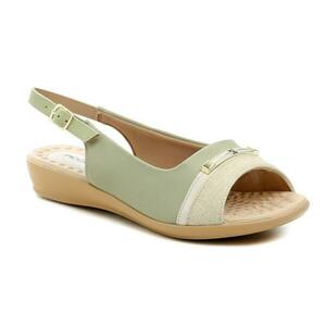 Piccadilly 500380-1 zelenkavé dámské nadměrné sandály - EU 42 obraz