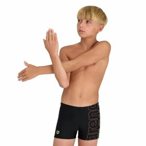 Juniorské plavecké boxerky ARENA-BOYS SWIM SHORT GRAPHIC Black 548 obraz
