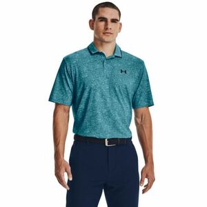 Pánské golfové polo triko s krátkým rukávem UNDER ARMOUR-UA Iso-Chill Polo-BLUE obraz
