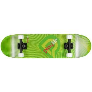 Playlife Illusion Green 31x8 skateboard obraz