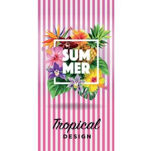 Plážová osuška Lovely Home 12153 Tropical obraz