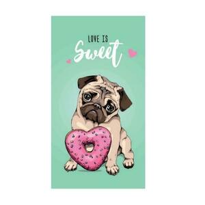 Plážová osuška Lovely Home 12154 Green Dog obraz