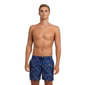 Pánské plavky ARENA-MENS BEACH BOXER ALLOVER-750-navy multi obraz
