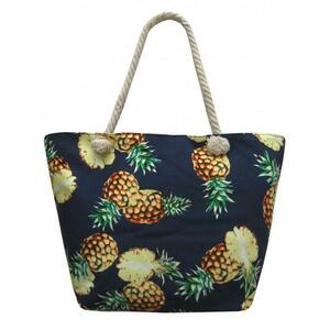 Plážová taška na zip M01701-4 Ananas obraz