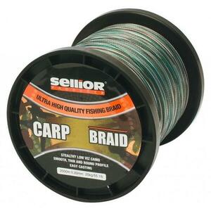 Pletená šňůra SELLIOR CarpBraid 0, 20mm, 25kg, 2000m obraz