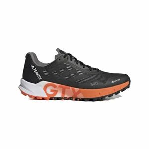 Pánská běžecká trailová obuv ADIDAS-Terrex Agravic Flow 2 GTX core black/core black/orange obraz