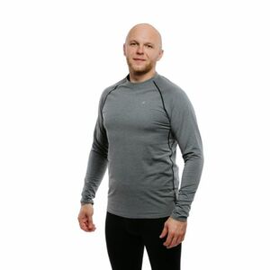 Pánské triko s dlouhým rukávem AUTHORITY-WARMIE II M grey melange obraz