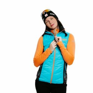 Dámská vesta na skialp EVERETT-SkiToura PRIMALOFT vest W blue obraz