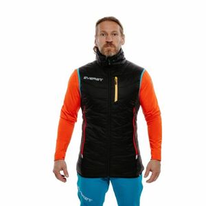 Pánská vesta na skialp EVERETT-SkiTour PRIMALOFT vest black obraz