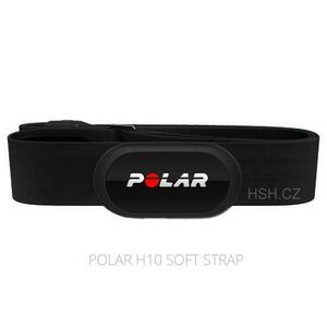 Polar Hrudní vysílač H10+ Bluetooth Smart / ANT+ SoftStrap black - M-XXL (AKČNÍ CENA) obraz