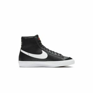 Juniorská vycházková obuv NIKE-Blazer Mid 77 black/white/team orange obraz