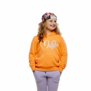 Dívčí mikina s kapucí AUTHORITY-H-INFLUR G papaya obraz