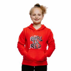 Dívčí mikina s kapucí AUTHORITY-H-INRED G pink obraz