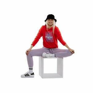 Dámská mikina s kapucí AUTHORITY-H-YUCA W pink obraz