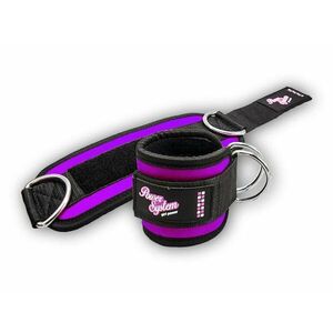 Power System ANKLE STRAPS GYM BABE kotníkový adaptér - Purple obraz