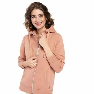 Dámská zateplená mikina se zipem VOLCANO-B-DAFNE-101-BEIGE obraz
