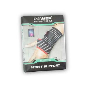 Power System Bandáže na zápěstí WRIST SUPPORT black obraz