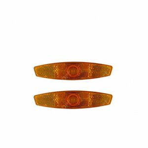 Reflexní prvky AMULET-Reflector wheel orange, set 2 pcs obraz
