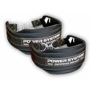 Power System DIPPING BEAST opasek - 3860 - Black-red obraz