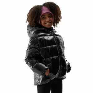Dívčí bunda 4F JUNIOR-DOWN JACKET-JAW23TDJAF267-21S-BLACK obraz