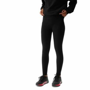 Dívčí turistické legíny 4F JUNIOR-TIGHTS FNK-JAW23TFTIF148-21S-BLACK obraz