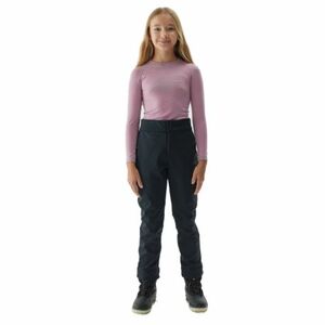 Dívčí lyžařské softshellové kalhoty 4F JUNIOR-TROUSERS FNK-JAW23TFTRF355-21S-BLACK obraz