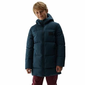 Chlapecká bunda 4F JUNIOR-DOWN JACKET-JAW23TDJAM275-31S-NAVY obraz