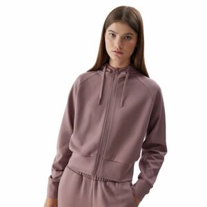 Dámská mikina se zipem 4F-SWEATSHIRT-AW23TSWSF0766-83S-BEIGE obraz