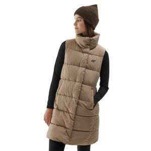 Dámská vesta 4F-VEST-AW23TVESF076-82S-LIGHT BROWN obraz