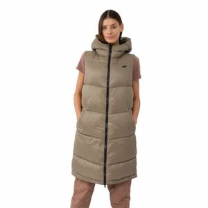 Dámská vesta 4F-VEST-AW23TVESF074-82S-LIGHT BROWN obraz