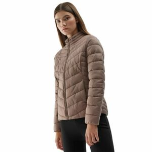 Dámská bunda 4F-DOWN JACKET-AW23TDJAF224-82S-LIGHT BROWN obraz