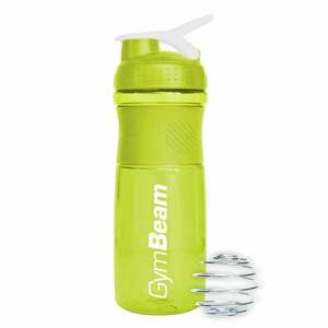 GymBeam Šejkr Sportmixer Green White 760 ml obraz