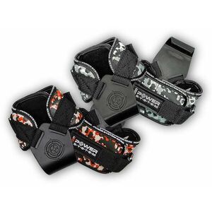 Power System posilovací háky POWER HOOKS CAMO - Orange L obraz