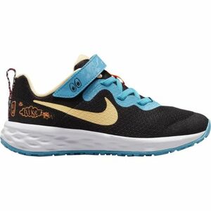 Chlapecká sportovní obuv (tréninková) NIKE-Revolution 6 black/total orange/melon tint obraz