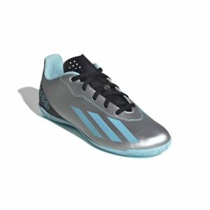 Juniorské fotbalové kopačky halové ADIDAS-X CRAZYFAST MESSI 4 SILVMT/BLIBLU/CBLACK_IE4070_tf obraz