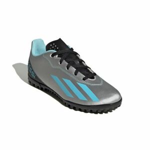 Juniorské fotbalové kopačky turfy ADIDAS-X CRAZYFAST MESSI 4 SILVMT/BLIBLU/CBLACK_IE4068_tf obraz