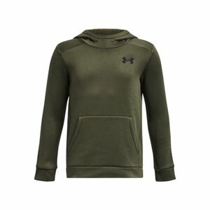 Chlapecká zateplená mikina s kapucí UNDER ARMOUR-UA Armour Fleece Graphic HD-GRN obraz