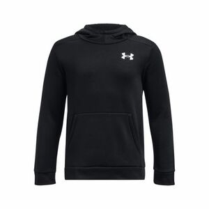 Chlapecká zateplená mikina s kapucí UNDER ARMOUR-UA Armour Fleece Graphic HD-BLK obraz