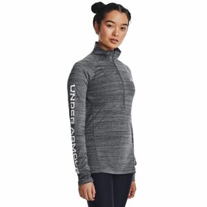 Dámská tréninková mikina s 1/2 zipem UNDER ARMOUR-Evolved Core Tech A1 Zip -BLK obraz