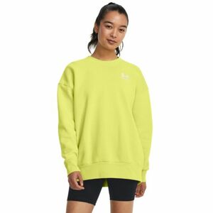 Dámská zateplená mikina UNDER ARMOUR-Essential Fleece OS Crew-YLW obraz