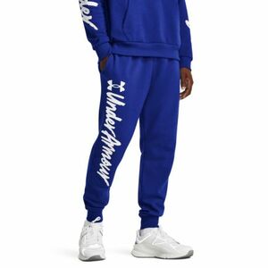 Pánské zateplené tepláky UNDER ARMOUR-UA Rival Fleece Graphic Jgrs-BLU obraz