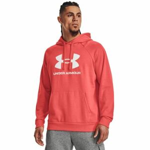 Pánská zateplená mikina s kapucí UNDER ARMOUR-UA Rival Fleece Logo HD-RED obraz
